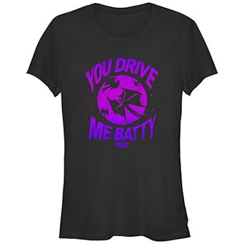 Juniors' Stranger Things You Drive Me Batty Fitted Graphic Tee
