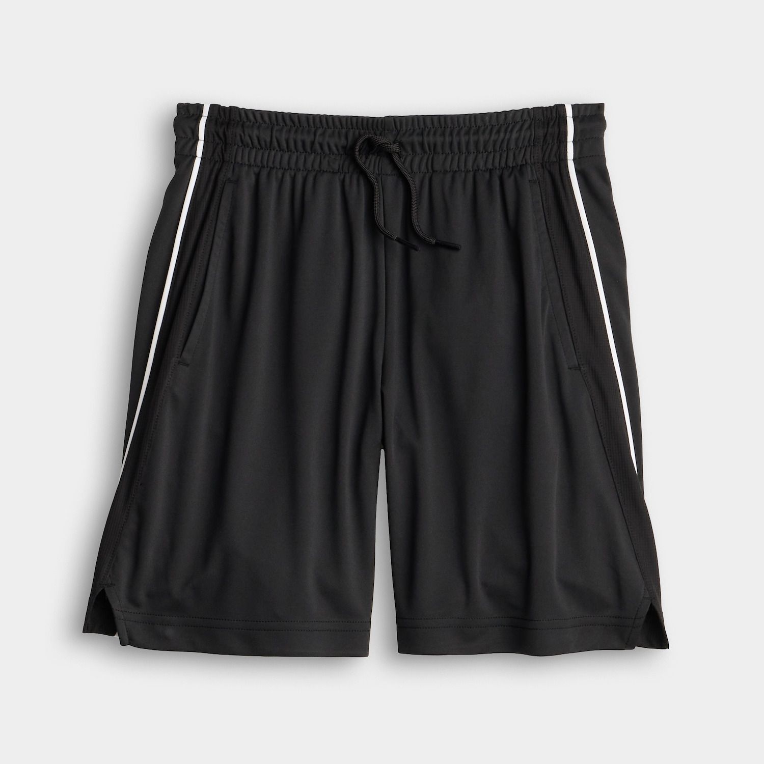 Шорты Tek Gear Dry Tek для мальчиков, цвет: Чёрный / Белый