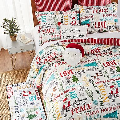 Levtex Home Santa Claus Lane Duvet Cover Set