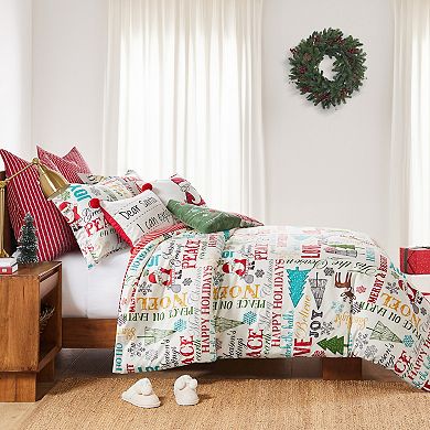 Levtex Home Santa Claus Lane Duvet Cover Set