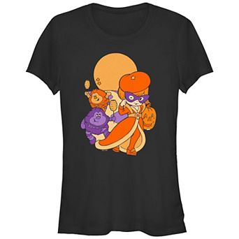 Juniors' Rainbow Brite Halloween Party Fitted Graphic Tee