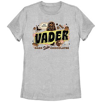 Juniors' Star Wars Darth Vader Dark Side Chocolates Graphic Tee