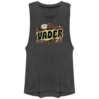 Juniors' Star Wars Darth Vader Dark Side Chocolates Graphic Tank Top