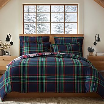 Levtex Home Spencer Plaid Comforter and Euro Sham Set