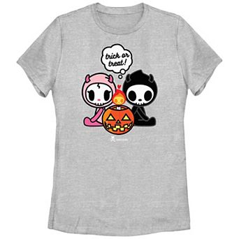 Juniors' Tokidoki Trick Or Treat Graphic Tee