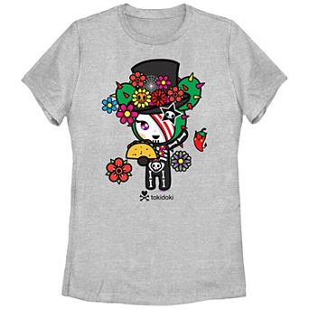 Juniors' Tokidoki Day Of The Dead Graphic Tee