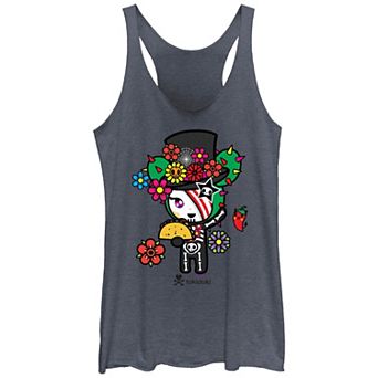 Juniors' Tokidoki Day Of The Dead Racerback Tank Top
