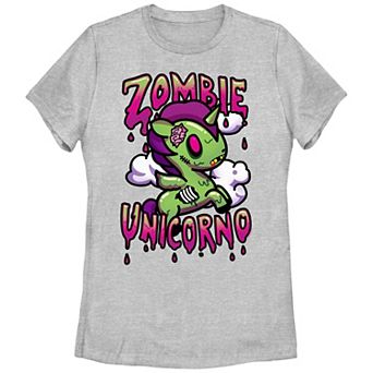 Juniors' Tokidoki Zombie Unicorno Graphic Tee