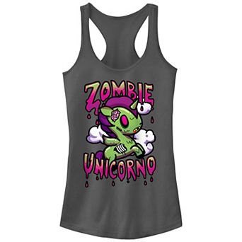 Juniors' Tokidoki Zombie Unicorno Racerback Tank Top
