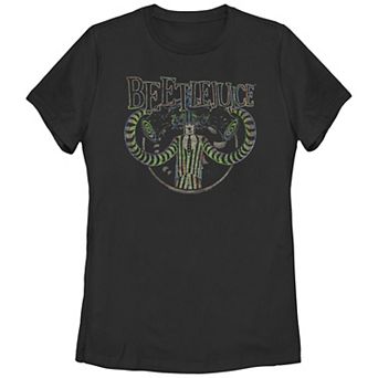 Juniors' Beetlejuice Showtime Graphic Tee