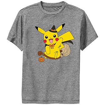 Boy's 8-20 Pokemon Pikachu Witch Flight Performance Graphic Tee