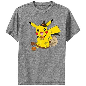 Boys 6-20 Pokemon Pikachu Witch Flight Performance Graphic Tee