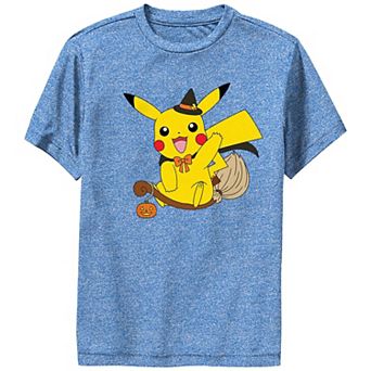 Boy's 8-20 Pokemon Pikachu Witch Flight Performance Graphic Tee