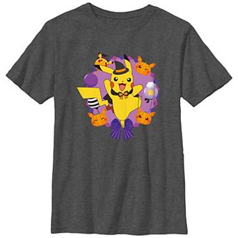 Boy's 8-20 Pokemon Halloween Pikachu Graphic Tee