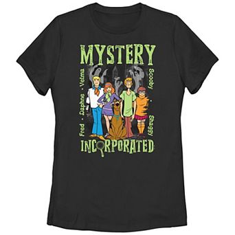Juniors' Scooby-Doo Mystery Incorporated Graphic Tee