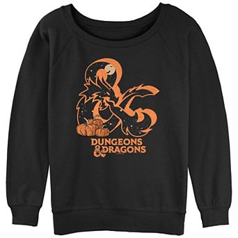 Juniors' Dungeons & Dragons Halloween Logo Graphic Pullover