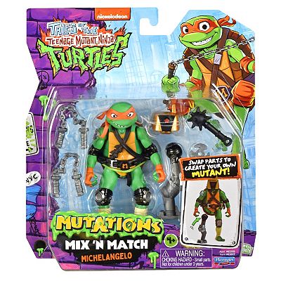 【新品】Turtles Mutations ミュータント マイケル・アンジェロ Teenage Mutant Ninja Turtles Mutations Michaelangelo Mix 'N' Match