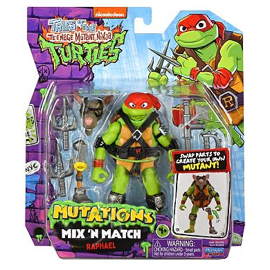 Teenage Mutant Ninja Turtles Mutations Raphael Mix 'N' Match Action Figure