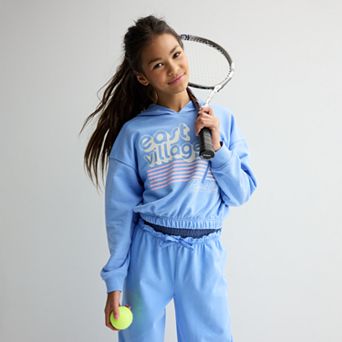 Girls 7-16 SO® Cinch Hem Hoodie in Regular & Plus Size