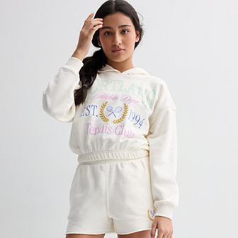Girls 7-16 SO® Cinch Hem Hoodie in Regular & Plus Size