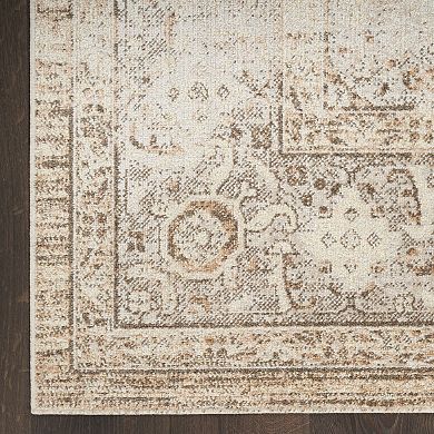 Nourison Astra Vintage Traditional Washable Indoor Rug