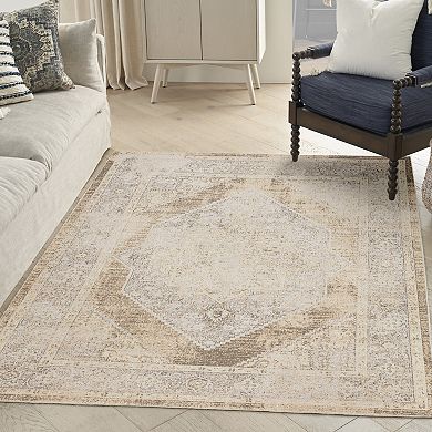 Nourison Astra Vintage Traditional Washable Indoor Rug