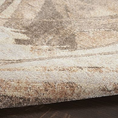 Nourison Astra Modern Curve Washable Indoor Rug