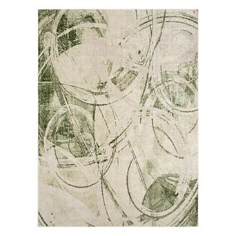 Nourison Astra Modern Curve Washable Indoor Rug