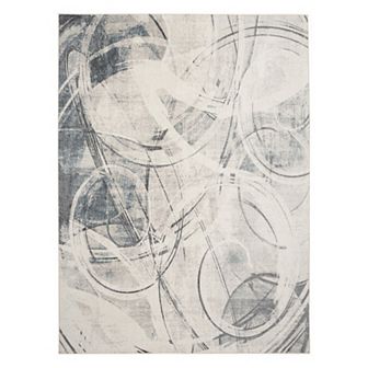 Nourison Astra Modern Curve Washable Indoor Rug