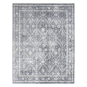 Nourison Astra Floral Persian Washable Indoor Rug