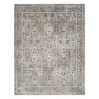 Nourison Astra Floral Persian Washable Indoor Rug