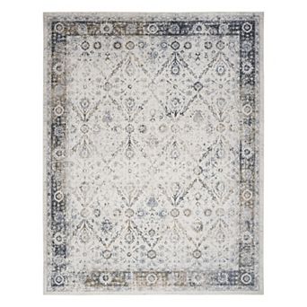 Nourison Astra Floral Persian Washable Indoor Rug