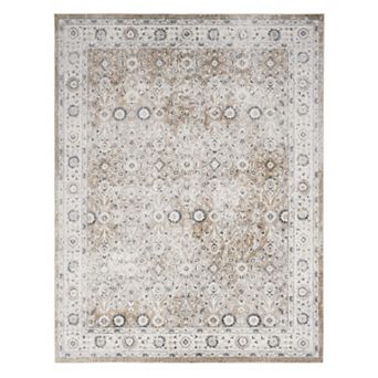 Nourison Astra Floral Persian Washable Indoor Rug