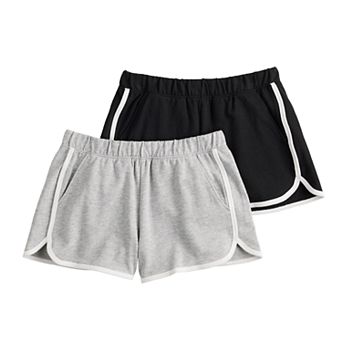 Girls 6-20 SO® French Terry Cheer Shorts 2-Pack
