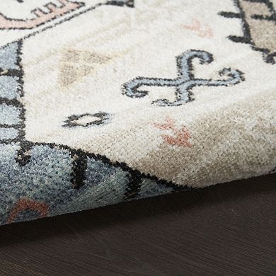 Nourison Washable Decor Southwestern Geometric Indoor Rug