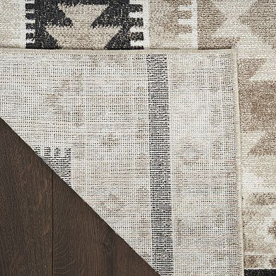 Nourison Washable Decor Southwestern Indoor Rug