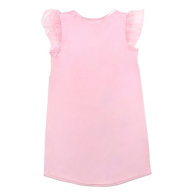 Disney Princess Ariel, Rapunzel, Moana & Tiana Girls 4-10 Nightgown