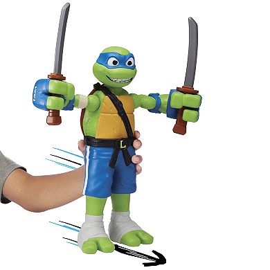 Tales of Teenage Mutant Ninja Turtles: Giant Roll "N" Punch Leonardo Action Figure