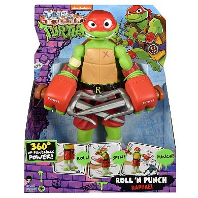 Teenage Mutant Ninja Turtles Raphael Roll "N" Punch Giant Action Figure