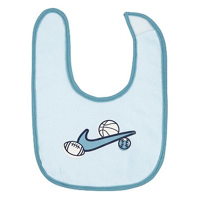 Newborn Baby Nike Sportsball Bodysuit Hat and Bib 3-Piece Set