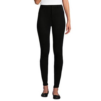Petite Lands' End High Rise Ponte Polished Leggings