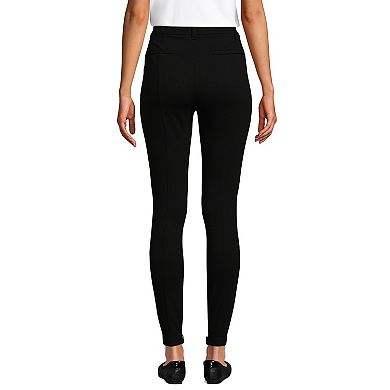 Petite Lands' End High Rise Ponte Polished Leggings