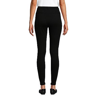 Petite Lands End High Rise Ponte Polished Leggings