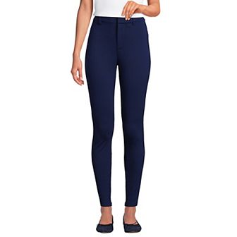 Women's Lands' End High Rise Ponte Polished Leggings