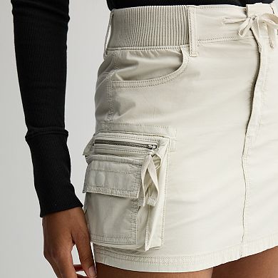 Juniors' SO® Pull-On Cargo Skort