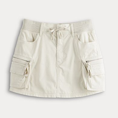 Juniors' SO® Pull-On Cargo Skort