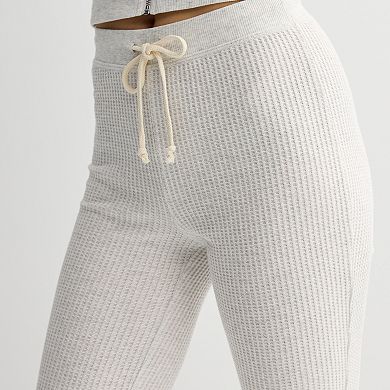 Juniors' Flared Leg Drawstring Pants