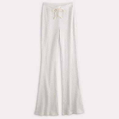 Juniors' Flared Leg Drawstring Pants