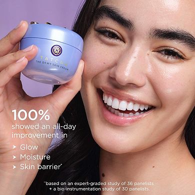 The Dewy Skin Cream Moisturizer Full Size & Refill Pod Bundle