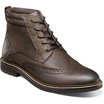 Nunn Bush® Odell II Men's Wingtip Lace-Up Boots